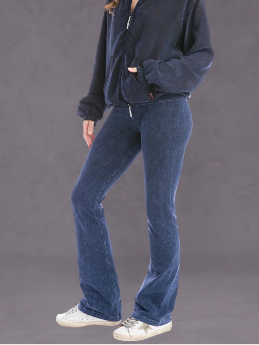 Hard Tail Rolldown Bootleg Flare Pant
